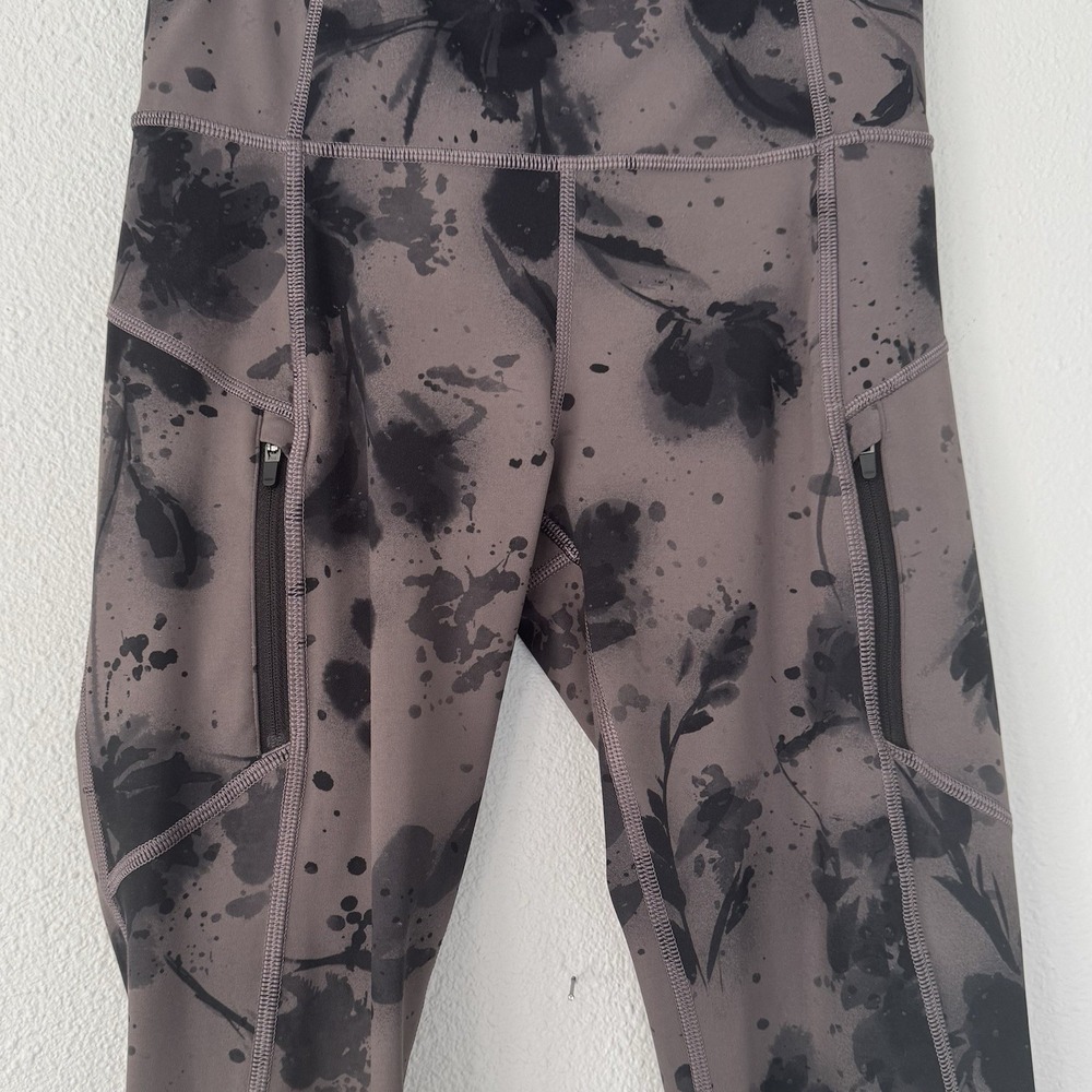 ATHLETA‎ Rainier Reflective Tight Women's Size XS Zip Pockets Running Pant